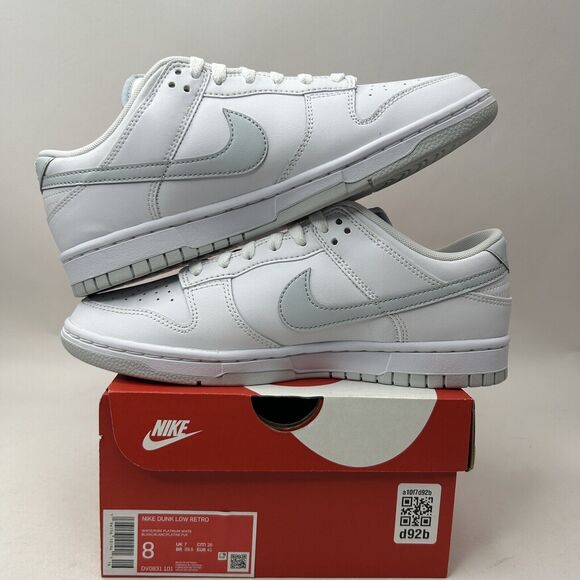 Nike Shoes Dunk Low Retro “White Pure Platinum” 2023 - Picture 3 of 5